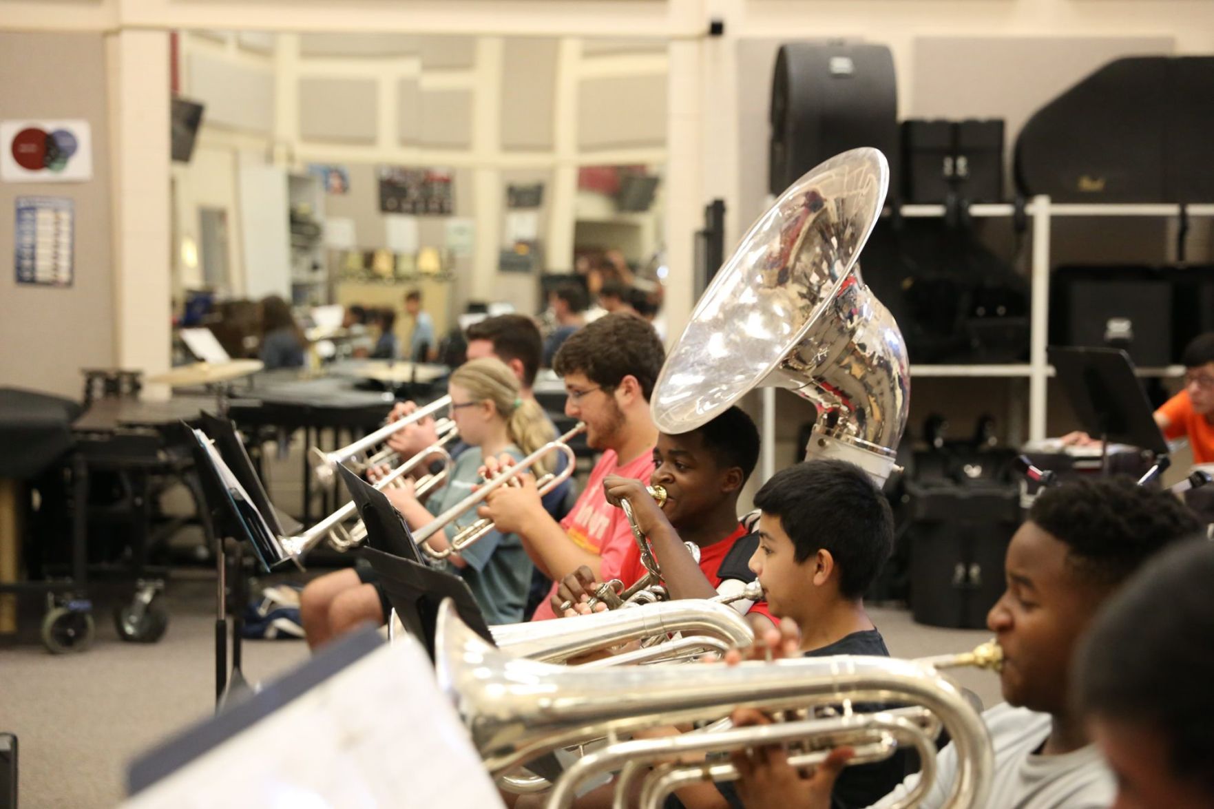 Wildcat Pride Marching Band prepares for the season
